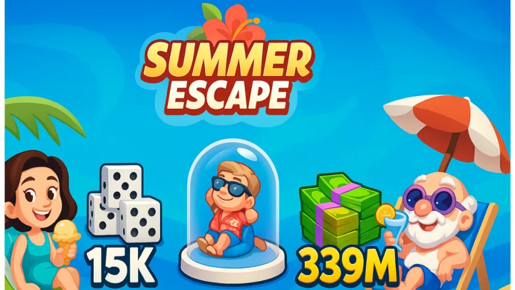 Monopoly GO Summer Escape Sticker Album Guide: Rewards, Stickers & How to Complete It