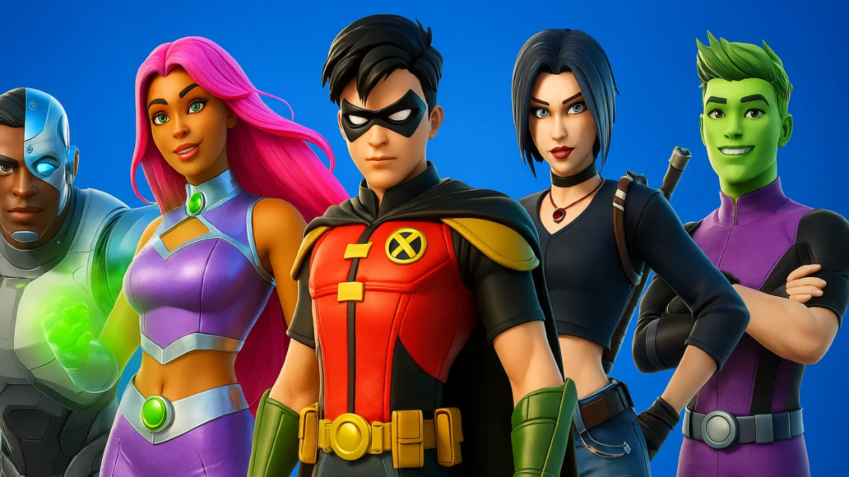 Cyborg Fortnite Skin Now Available: Full Teen Titans Bundle Breakdown