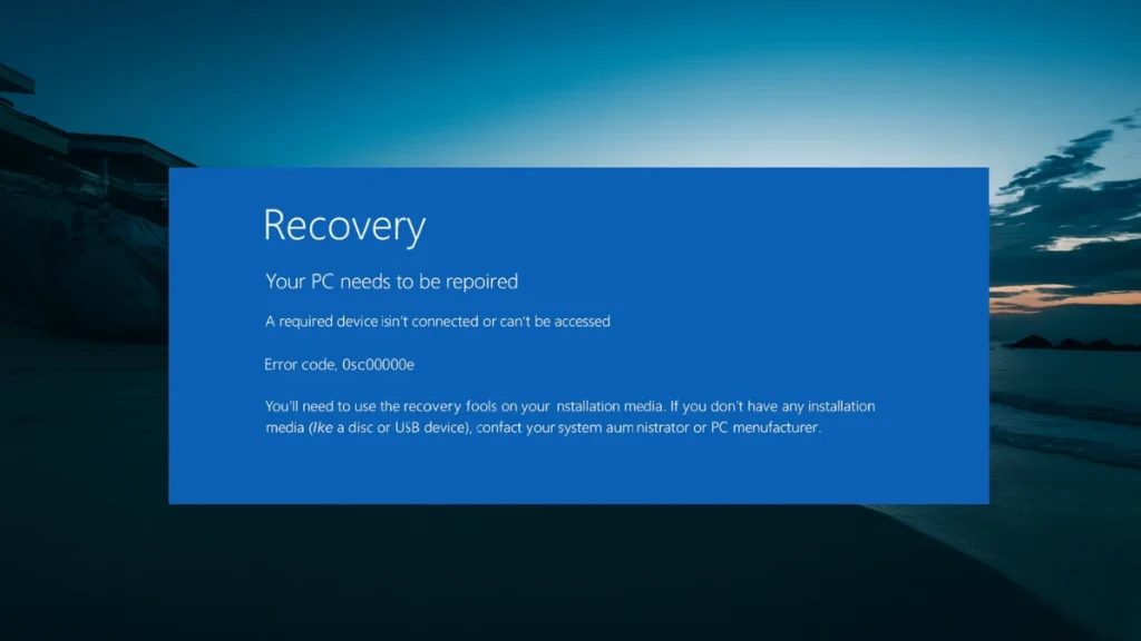 How to Fix Windows Error Code 0xc00000e – Complete Repair Guide