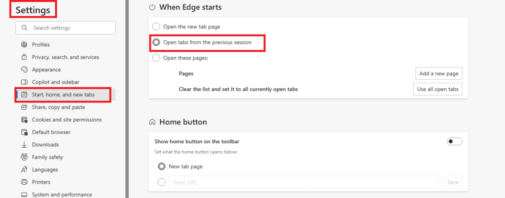 How to Restore Last Session in Microsoft Edge (Tabs & Full Windows Guide)