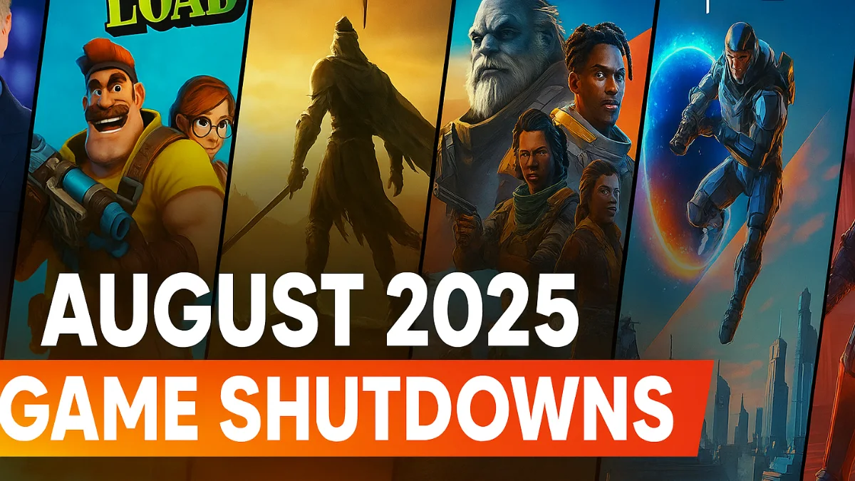 August 2025 Game Shutdowns — 7 Online Titles Lost Forever