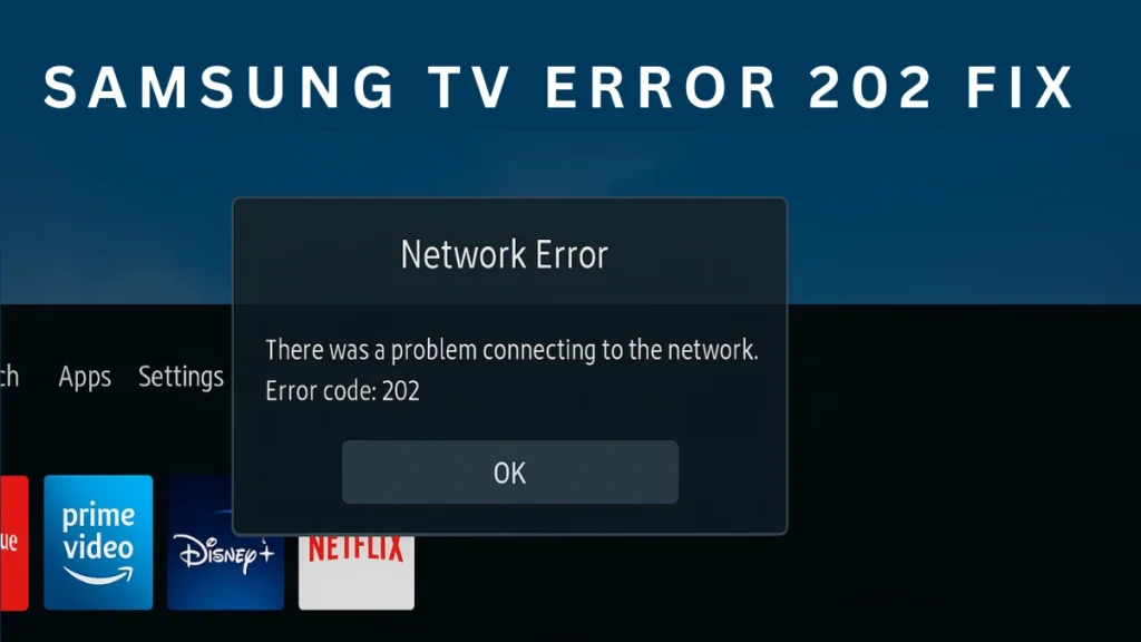 Samsung TV Error 202 Fix: Quick Ways to Restore Smart Hub