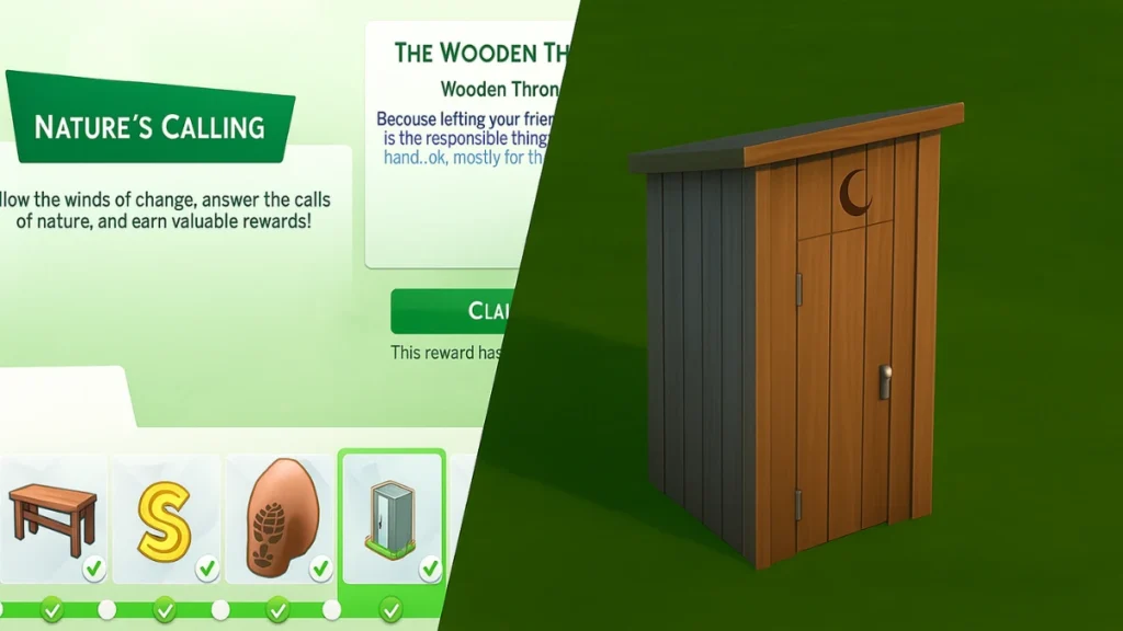 How to Craft the Wooden Throne in The Sims 4 (Nature’s Calling Guide)