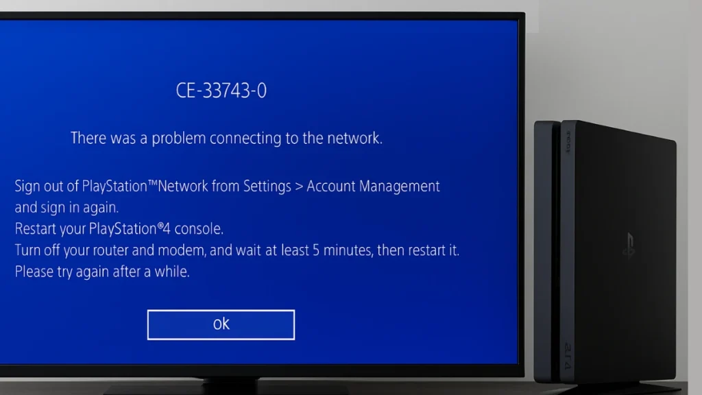How to Fix PSN Error CE-33743-0 on PlayStation: Complete Troubleshooting Guide