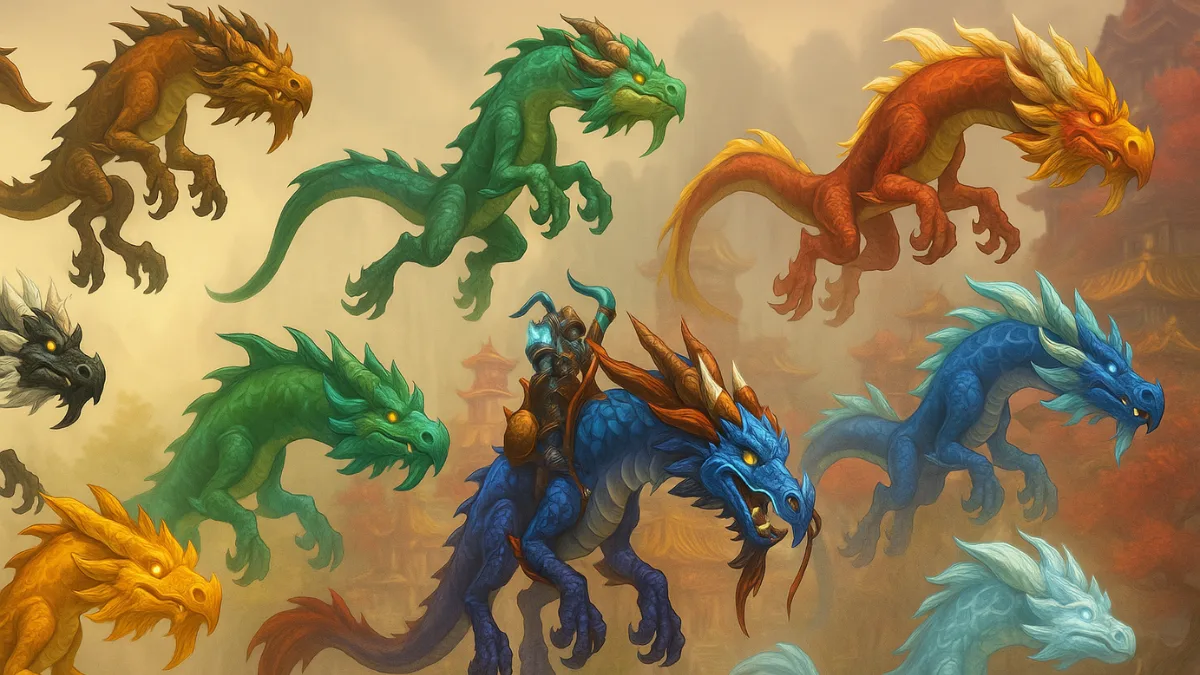 WoW Mists of Pandaria Cloud Serpent Mount Guide: How to Get Every Variant