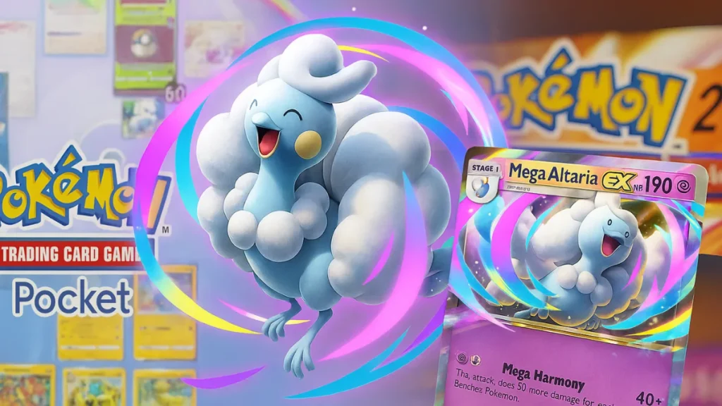 Pokémon TCG Pocket First Mega Evolution EX Cards Revealed: Altaria, Gyarados & Blaziken