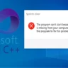 How to Fix msvcr100.dll and msvcr110.dll Missing Error on Windows 11