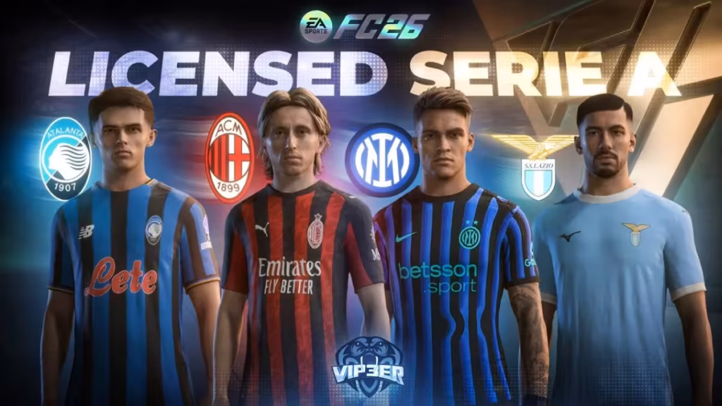 Best EA Sports FC 26 Mods- Licensed Serie A