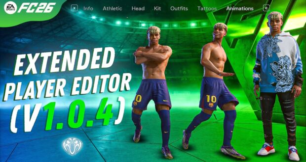 Extended Player Editor