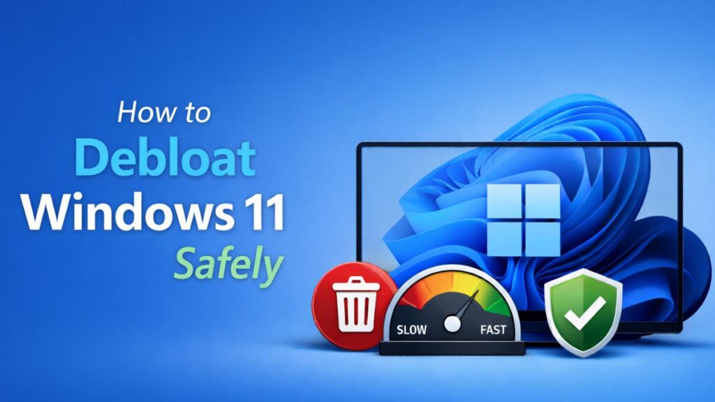 How to Debloat Windows 11 Safely for Faster Performance and Less Bloat