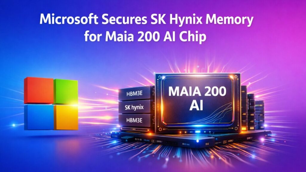 Microsoft Secures SK Hynix Memory for Maia 200 AI Chip