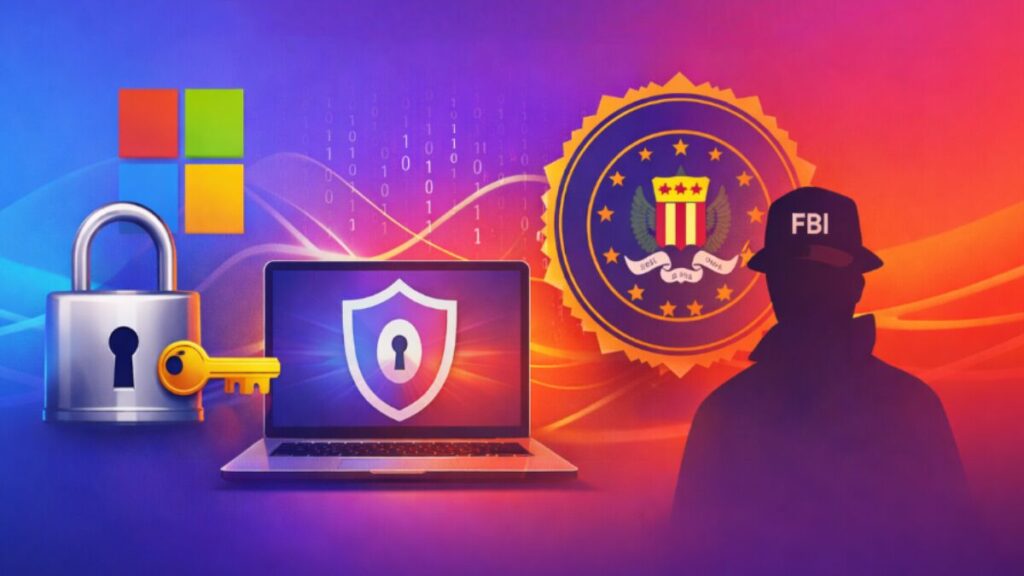 Microsoft Shares Private BitLocker Recovery Keys With FBI in First Known Case