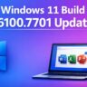 Windows 11 Build 26100.7701 Update Brings Cross-Device Resume, MIDI Upgrades, and Security Fixes