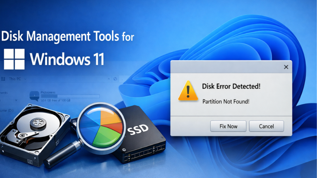 Best Disk Management Tools for Windows 11 (Free & Advanced Options)