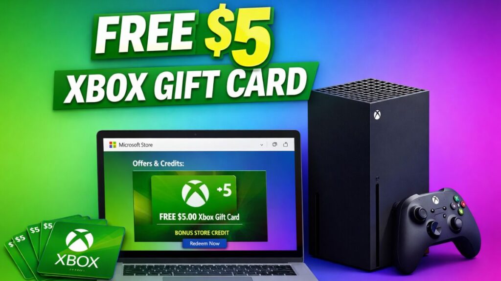Xbox Users Are Getting Free $5 Gift Cards — Check Now