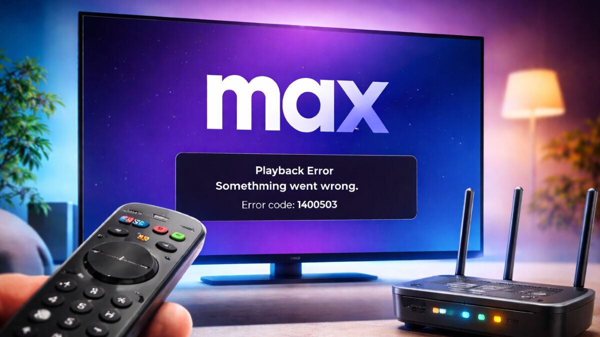HBO Max Error Code 1400503: How to Fix the Playback and Connection Error