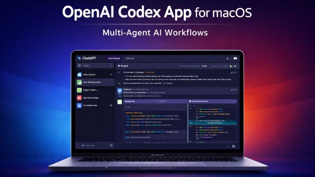 OpenAI Launches Codex App for macOS, Bringing Multi-Agent AI Workflows to the Desktop