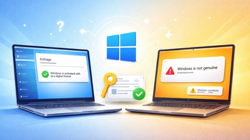 Windows 11 Activation vs Genuine License: What’s the Real Difference?