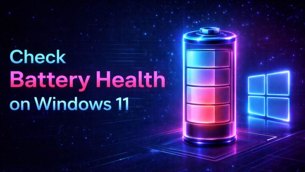 How to Check Battery Health on Windows 11 Using Built-In Tools