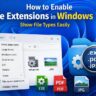 How to Enable File Extensions in Windows 11 (Show File Types Easily)