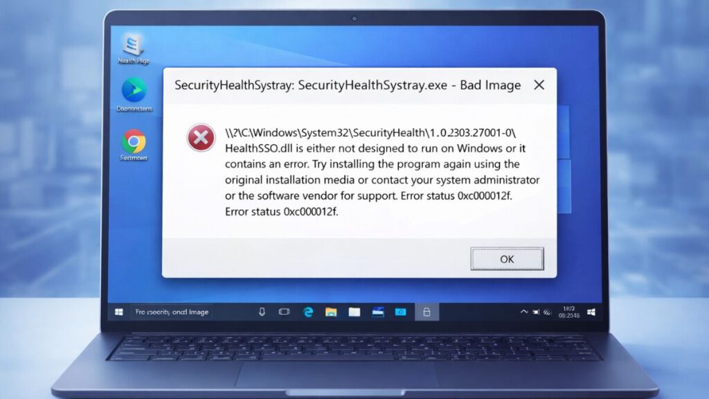 How to Fix SecurityHealthSSO.dll Error 0xc000012f on Windows