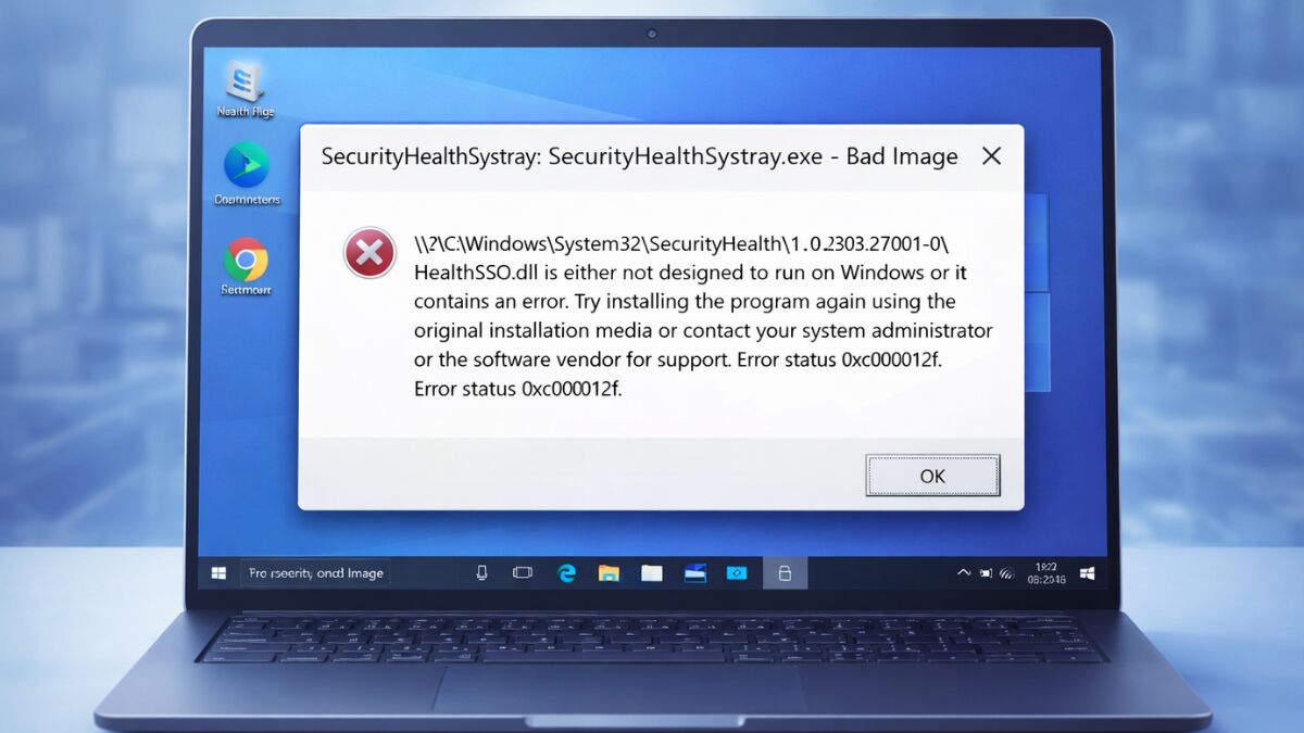 How to Fix SecurityHealthSSO.dll Error 0xc000012f on Windows