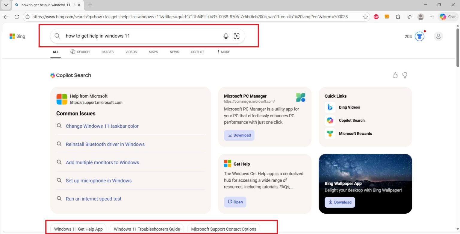 How to Get Help in Windows 11