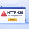How to Fix HTTP 429 Too Many Requests Error
