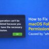 How to Fix macOS Folder Permission Issues Caused by “wheel” Group