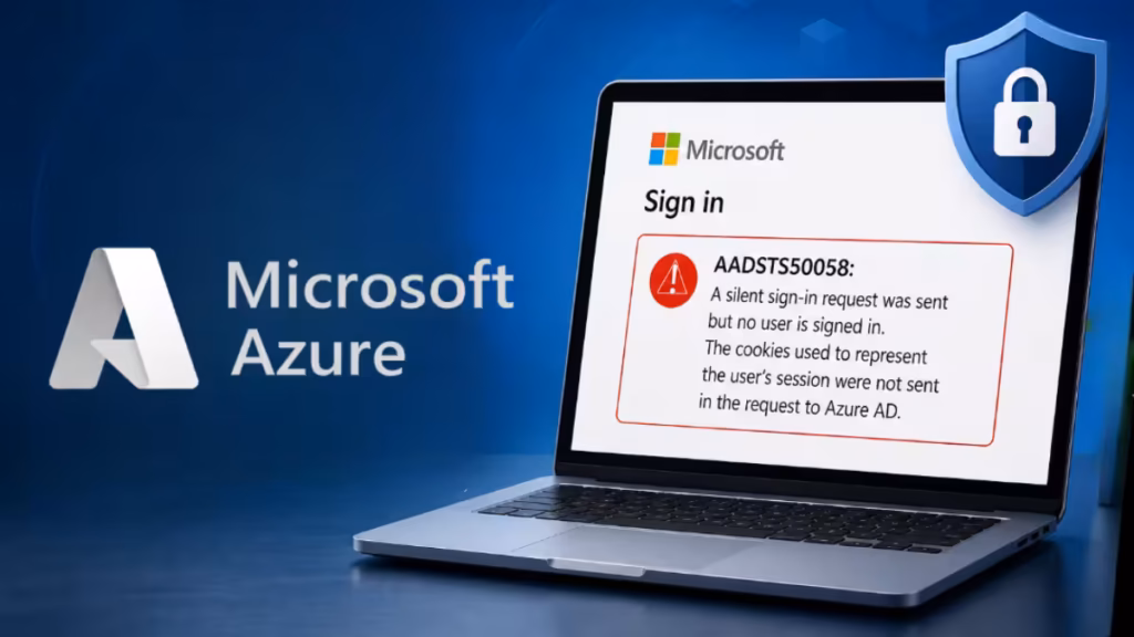 Fix AADSTS50058 Azure Silent Sign-In Error