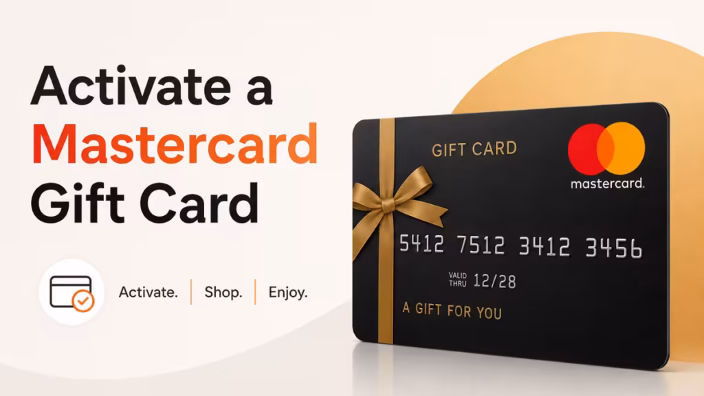 Activate a Mastercard Gift Card
