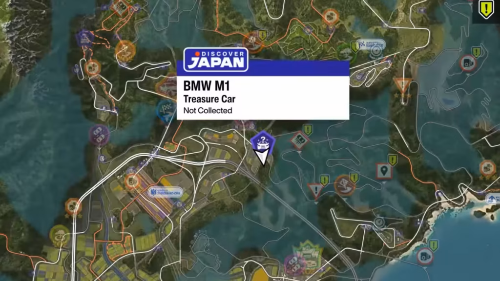 BMW M1 Location (Hokubu)