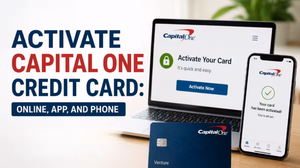activate Capital One credit card