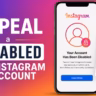 Disabled Instagram Account