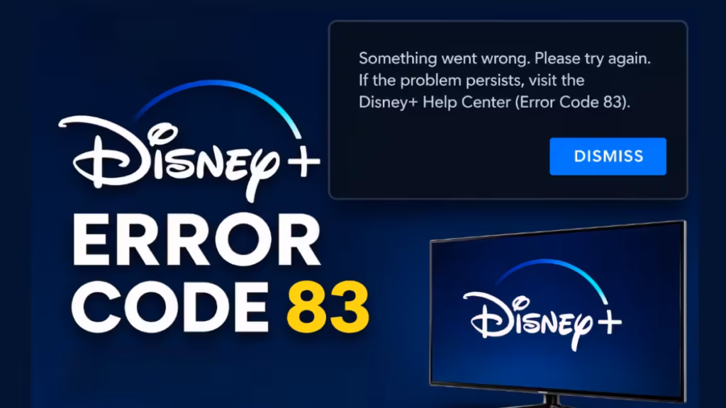 Disney Plus Error Code 83
