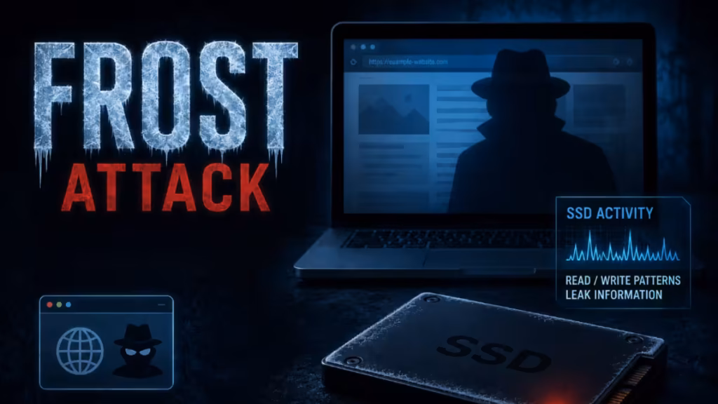 FROST Attack: How Websites Spy on You Through SSD Activity