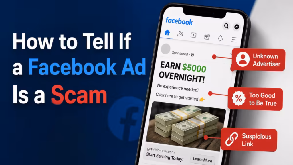 How to Tell If a Facebook Ad Is a Scam