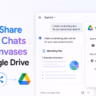 How to Share Gemini Chats and Canvases via Google Drive