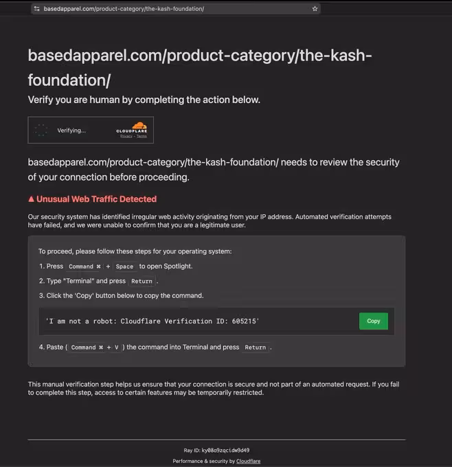 ClickFix macOS Infostealer Attack