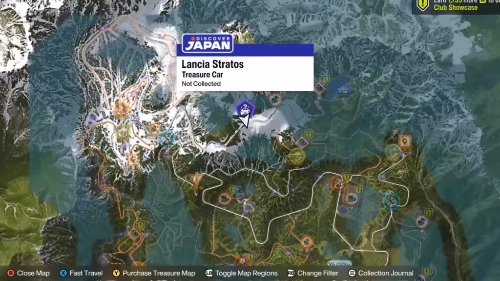 Lancia Stratos HF Stradale Location (Sotoyama)