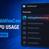 MSEdgeWebView2.exe high CPU usage
