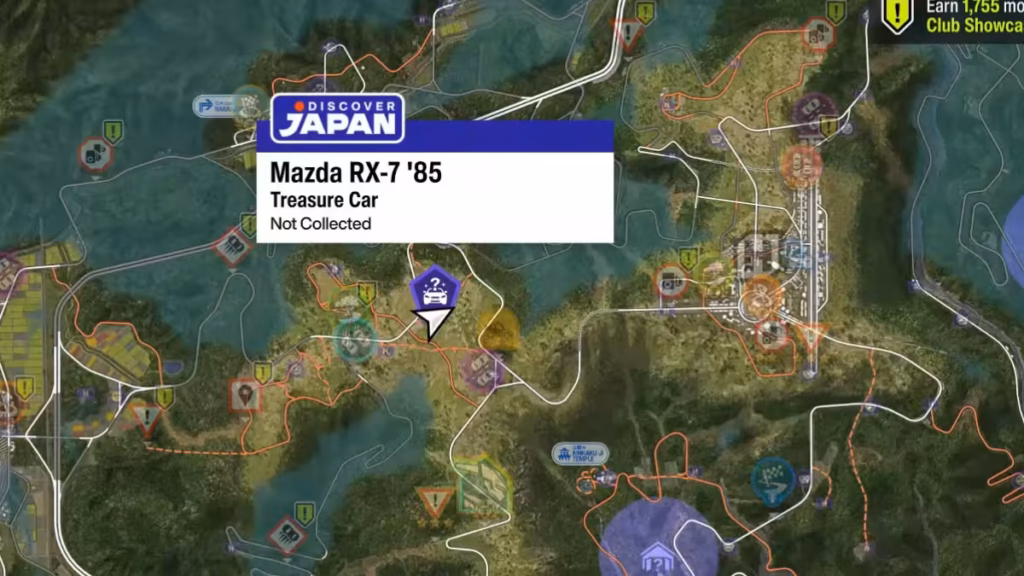 Mazda RX-7 GSL-SE Location (Ohtani)