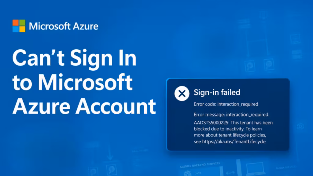 Can't Sign In to Microsoft Azure Account? 7 Fixes That Work