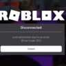 Roblox Error Code 257