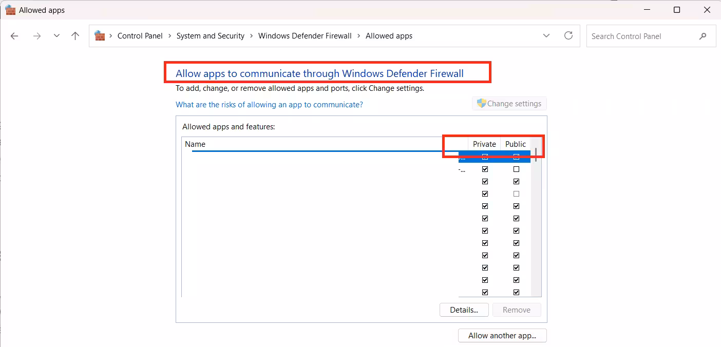 Allow the Roblox App Through Windows Firewall