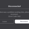 Roblox Error Code 262