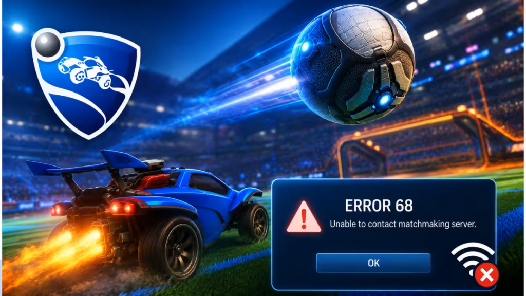 Rocket League Error 68