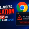 How to Fix STATUS_ACCESS_VIOLATION Error