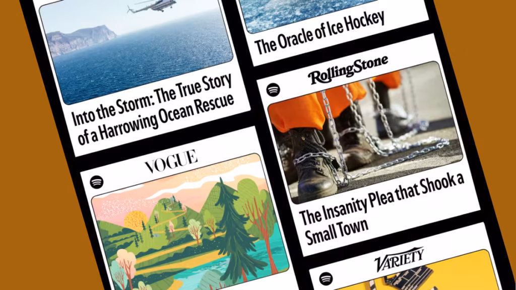 Spotify Narrated Articles: Listen to Long-Form Magazine Stories on Spotify