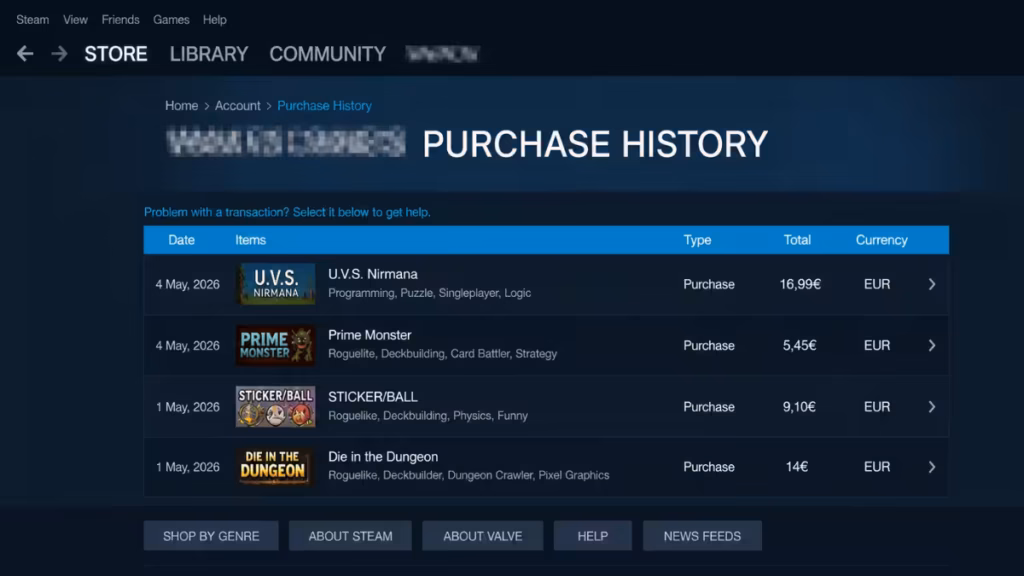 how to fix Steam error initializing or updating transaction